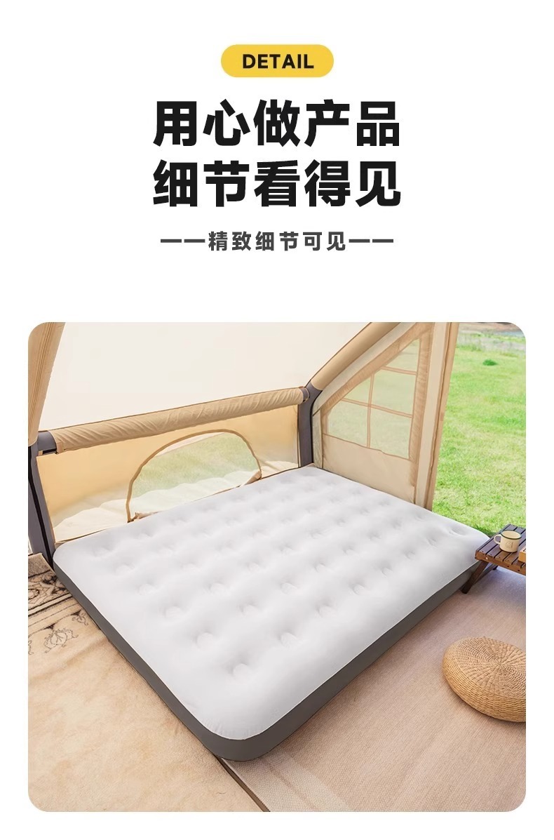 气垫床单人充气床垫双人家用加厚懒人户外露营帐篷折叠便携充气床