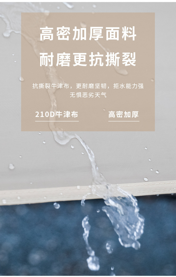 跨境爆款户外露营折叠帐篷穹顶天幕加大号多人遮阳防晒防雨遮阳棚