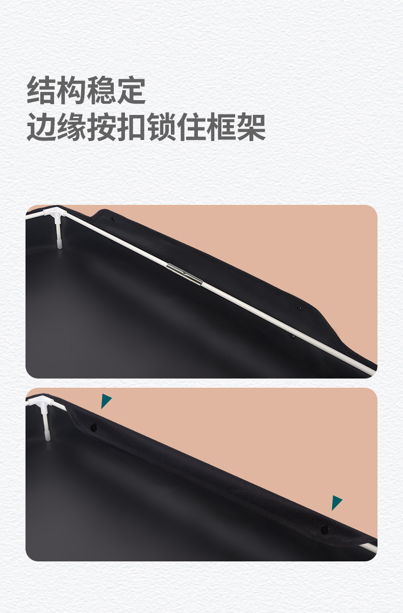 跨境爆款便携式户外淋浴盘露营洗澡帐篷托底接水盆宠物洗浴底座
