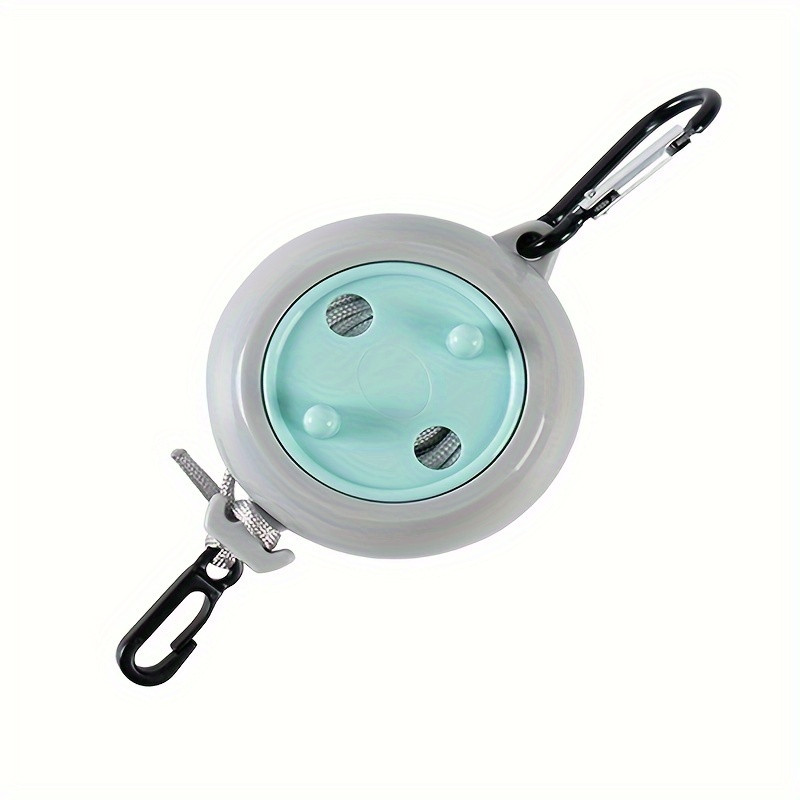 Portable windproof, non-slip clothesline for outdoor travel, business trip, hotel indoor retractable, punch-free, invisible clothesline