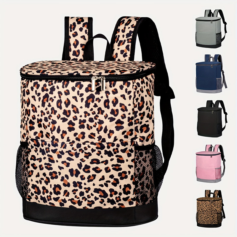 Cooler Backpack 30 Cans, Portable Backpack Cooler Insulated Bag, Soft Sided Cooler Bag for Travel, Beach, Outdoor Camping, Picnic, Lunch Backpack