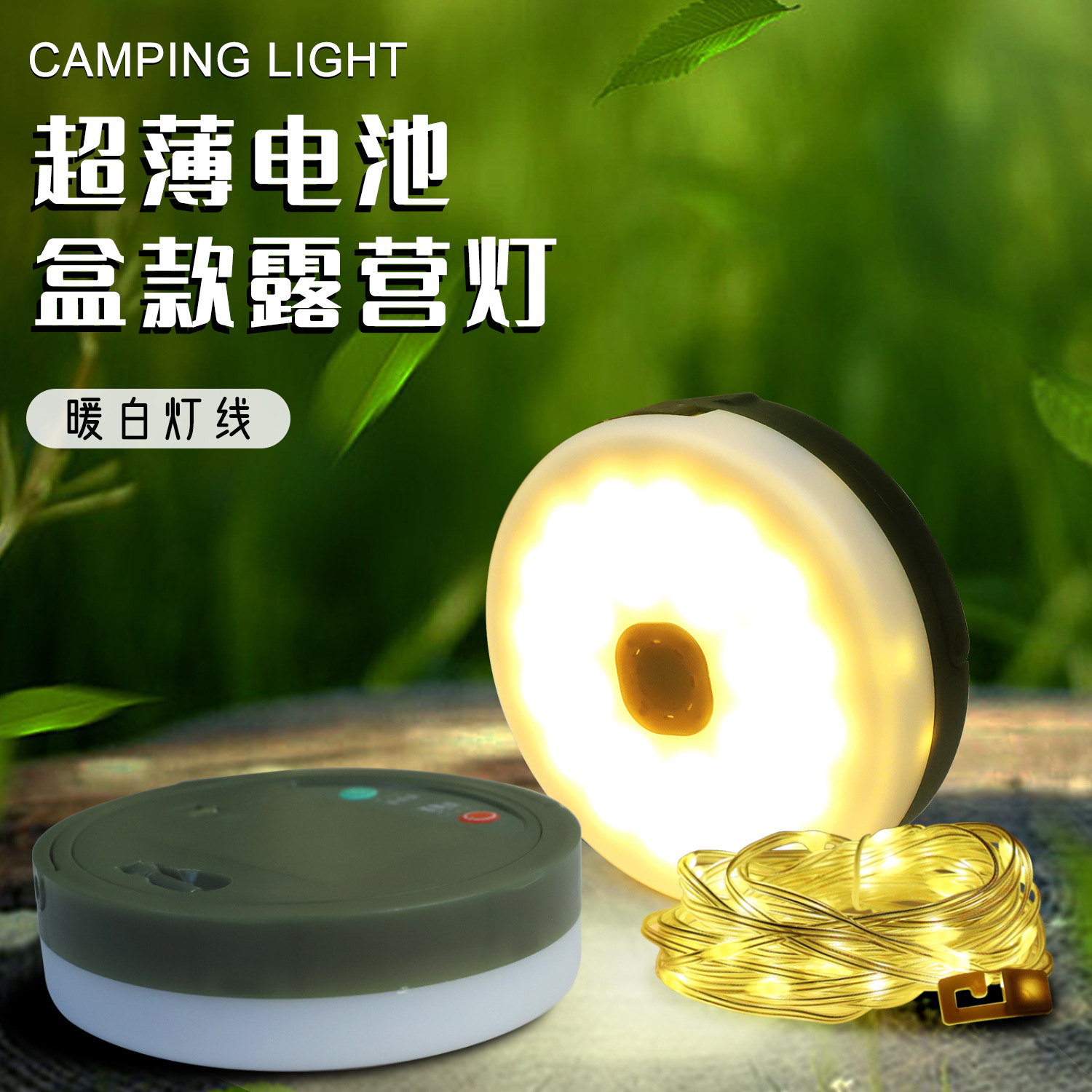 Battery box model-warm white-10 meters 100 lights