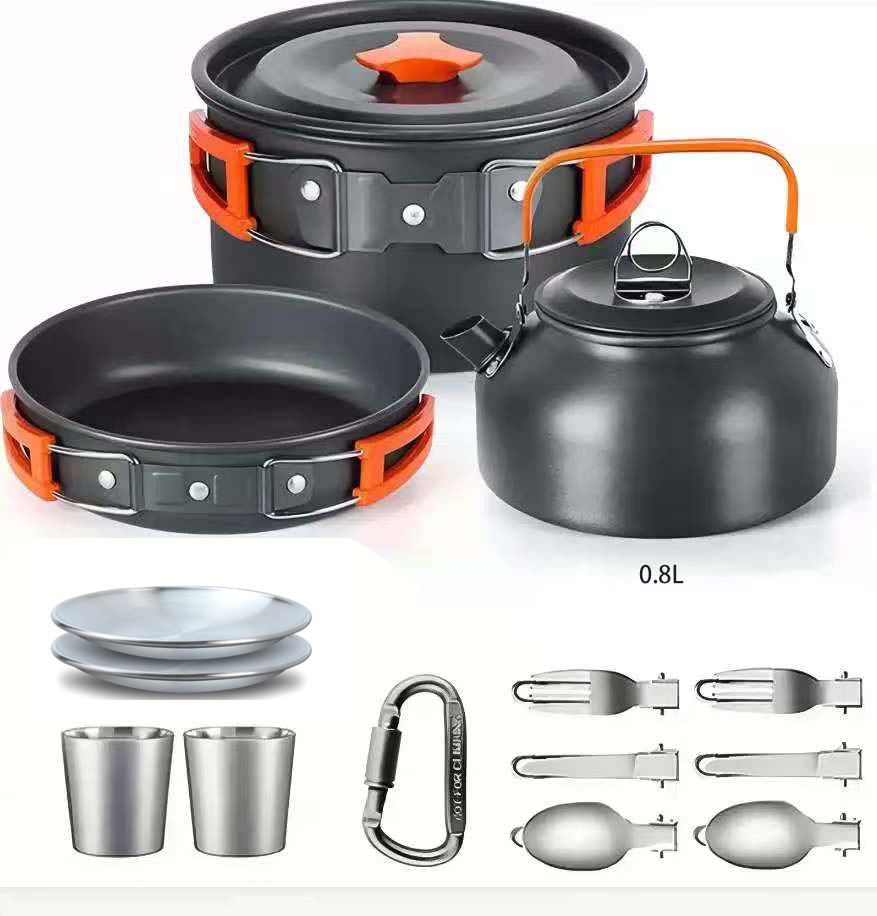 Contains 0.8L teapot (orange version)