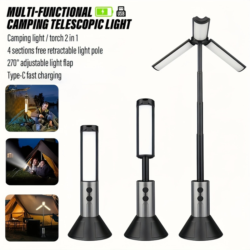 Model: Flashlight camping lamp